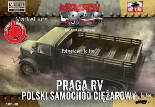 

Польский грузовик Praga RV 1:72 First To Fight (FTF034)