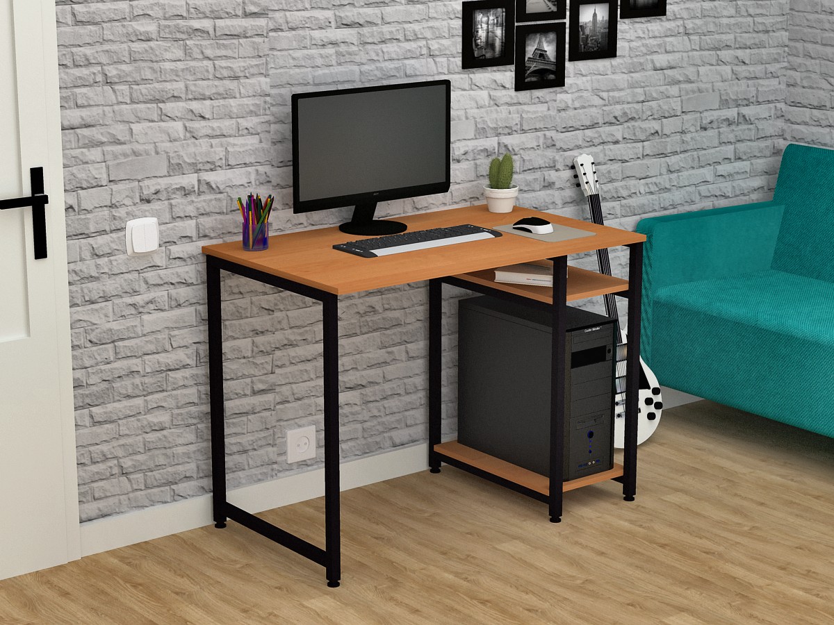 

Компьютерный стол HomeDeco СКЛ Ольха 1100х600х750