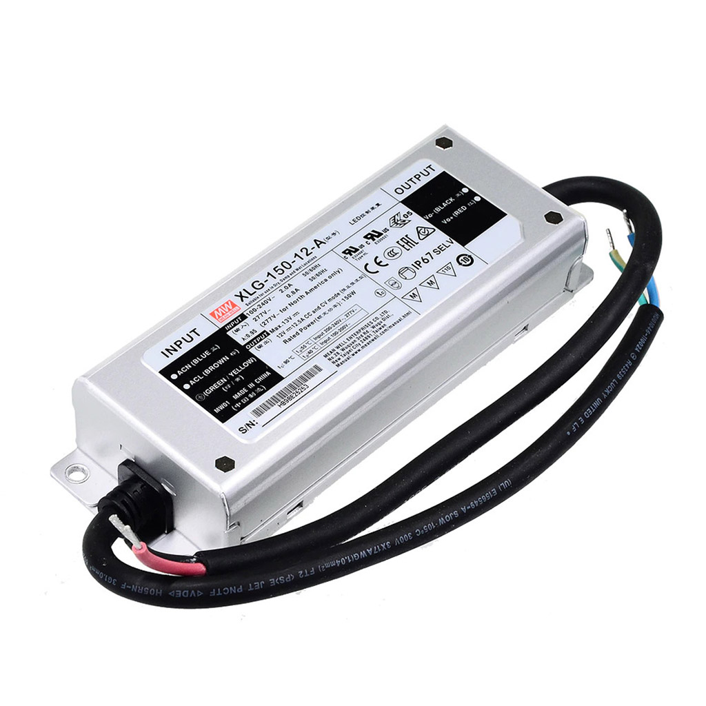 

Блок питания Mean Well XLG-150-12-A защита IP67 (art.239581)