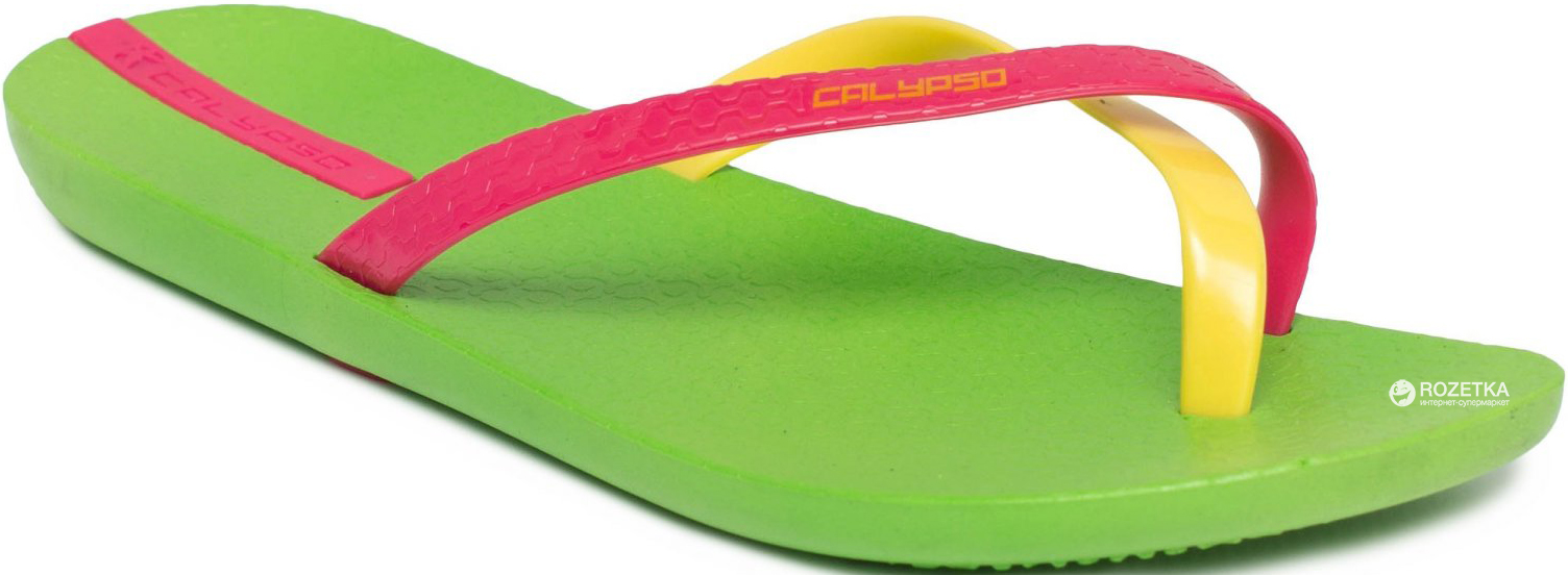 

Вьетнамки Calypso 0112-003 37 24.5 см Зеленые