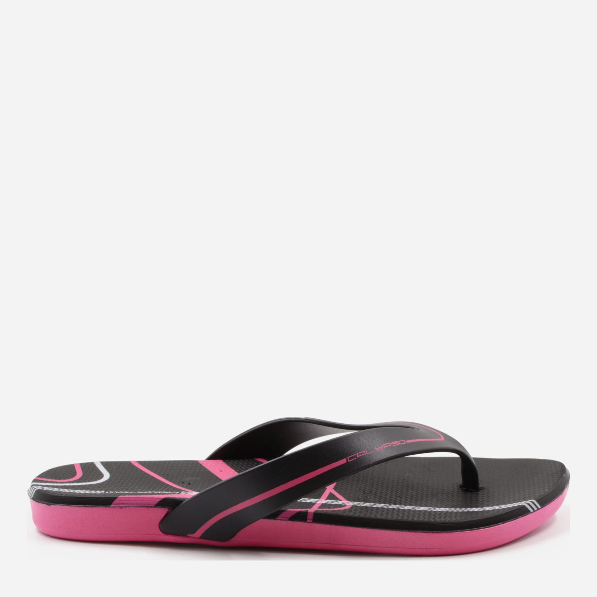 

Вьетнамки Calypso 8426-001 40 24 см Черно-розовые