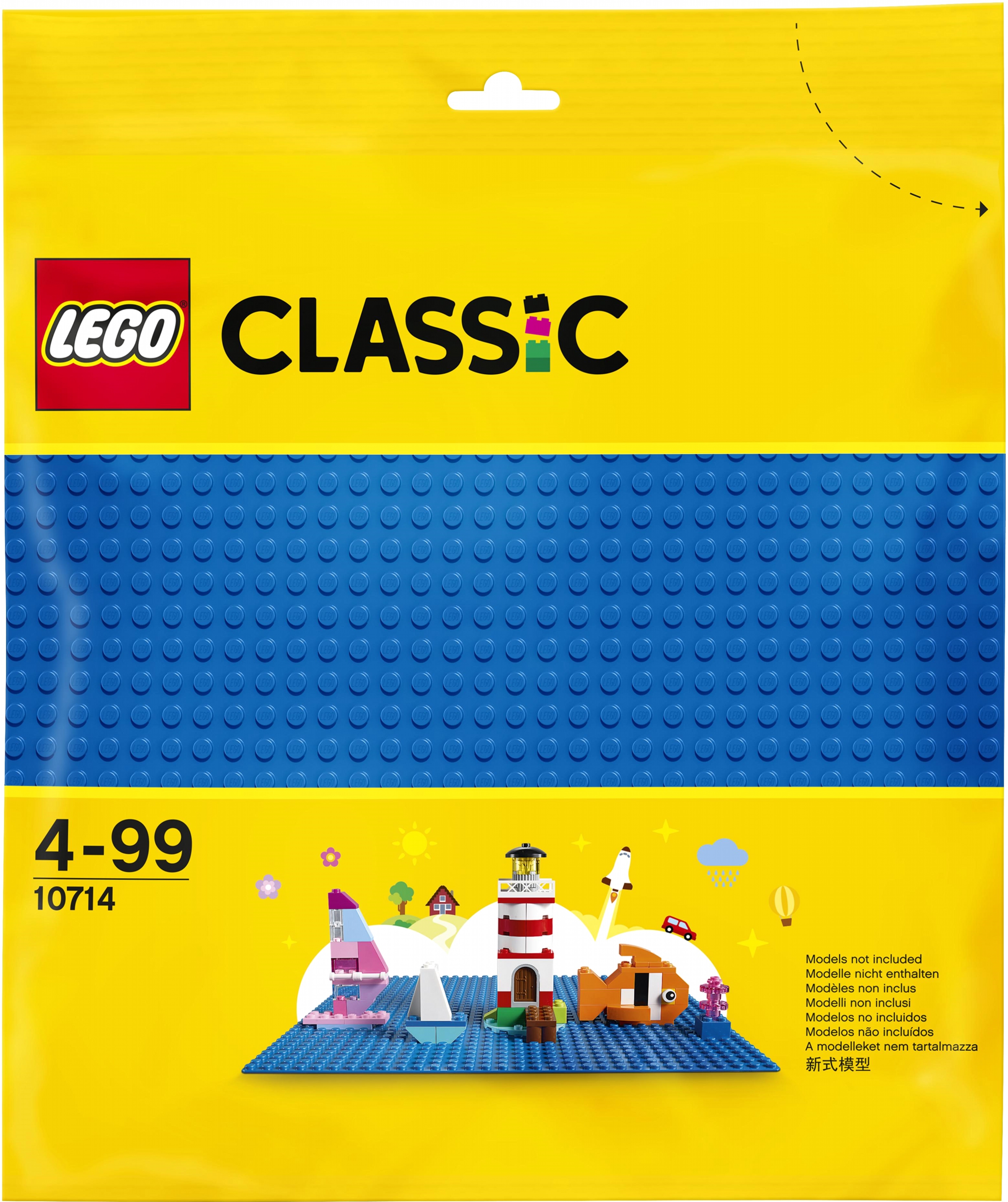 

Конструктор LEGO Classic Базовая пластина синего цвета (10714)