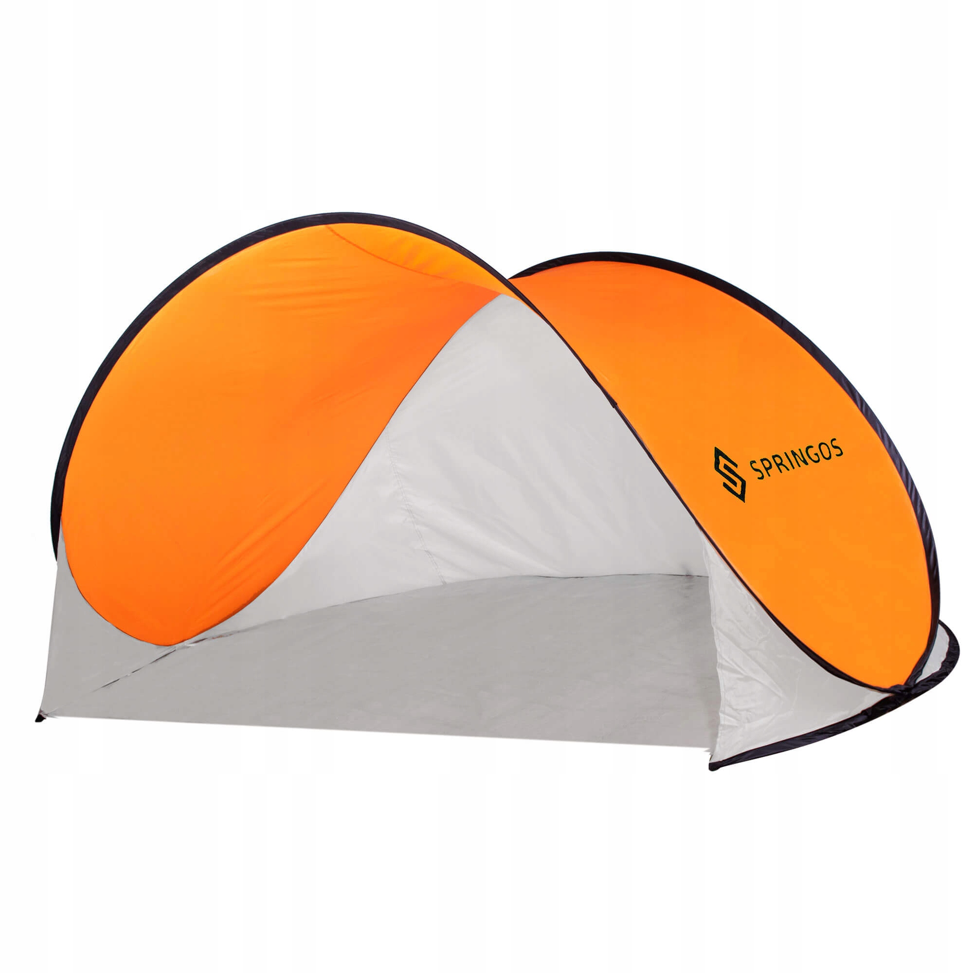 

Пляжный тент (PT004) Springos 200x120x110 см Оранжево-серый 000125129