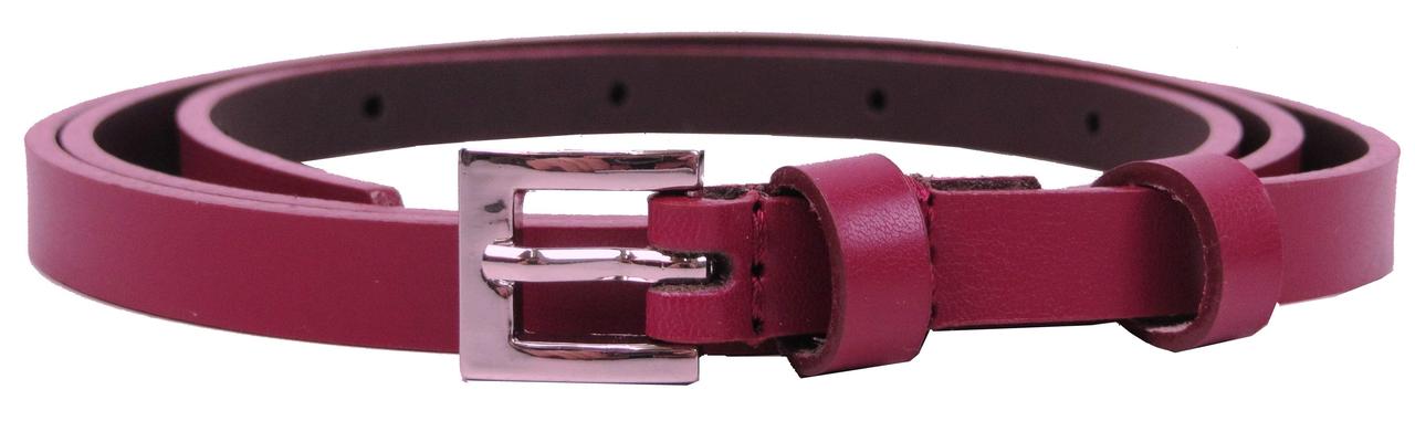 

Женский кожаный ремень Rovicky 90-110х1 см Бордовый 000160028