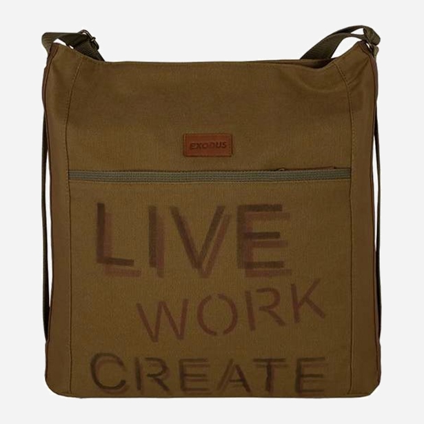 

Сумка Exodus Leather Canvas P0404EX062 Коричневая