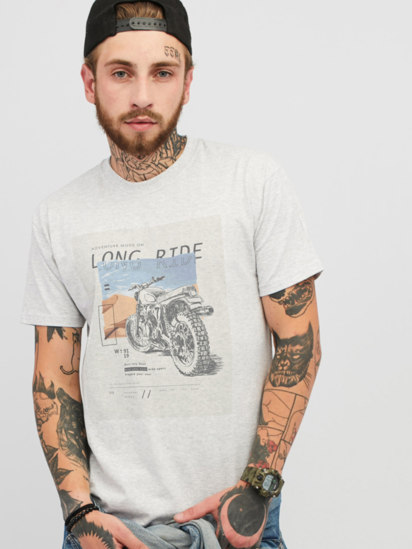 

Футболка YAPPI MG1271  Серая, Футболка YAPPI MG1271 S Серая