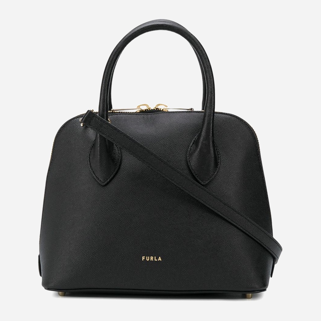

Сумка женская кожаная Furla Code S Dome 1055698 Черная