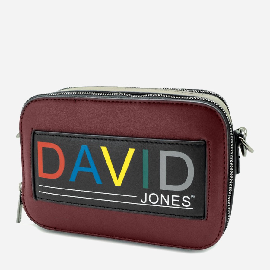 

Женская сумка David Jones 7771684 Бордовая