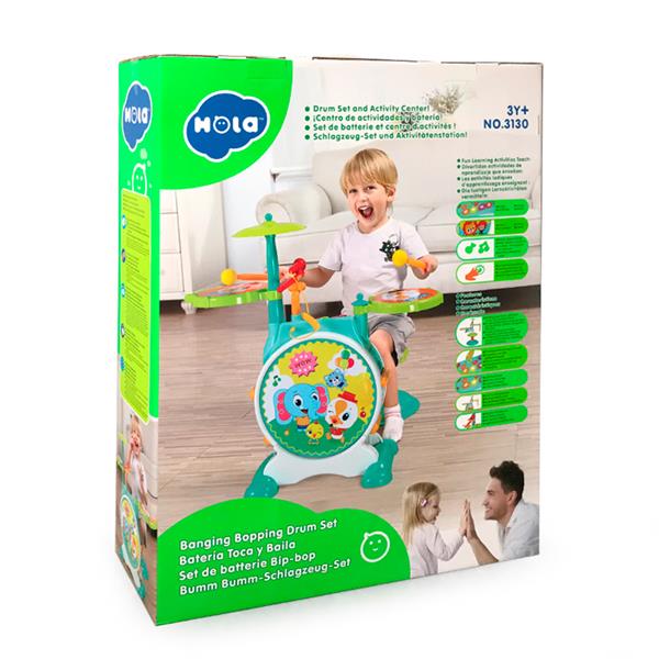 

Игрушка Hola Toys барабанная установка (3130)