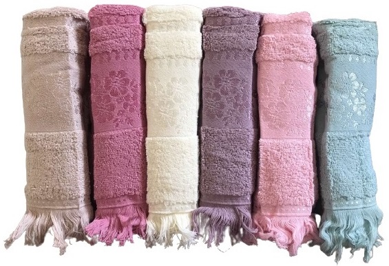 

Набор махровых полотенец Gulcan Cotton Daisy 50х90 6 шт (ts-02685)