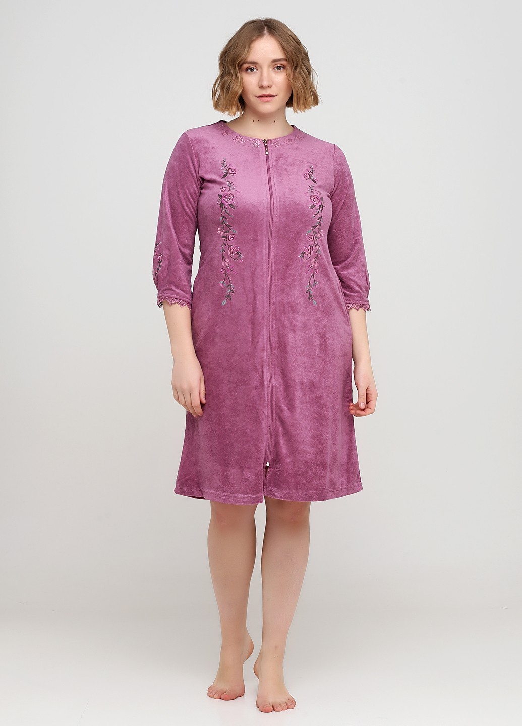 

Халат Wild Love  розовый 003-4, Халат Wild Love 3XL розовый 003-4
