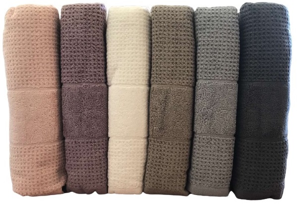 

Набор махровых полотенец Mercan Cotton Жаккард Jumbo 50х90 6 шт (ts-02683)