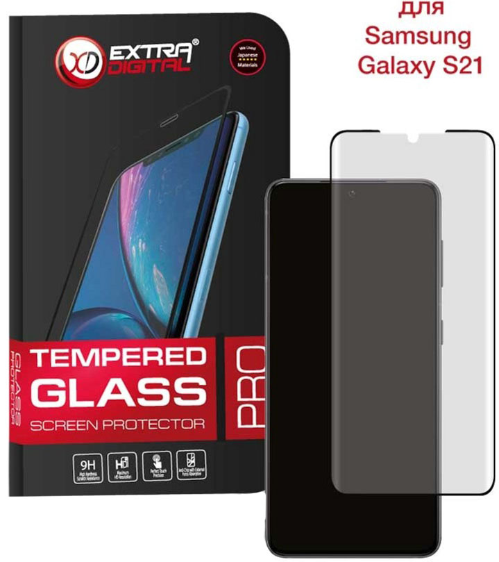 

Защитное стекло ExtraDigital для Samsung Galaxy S21 Black