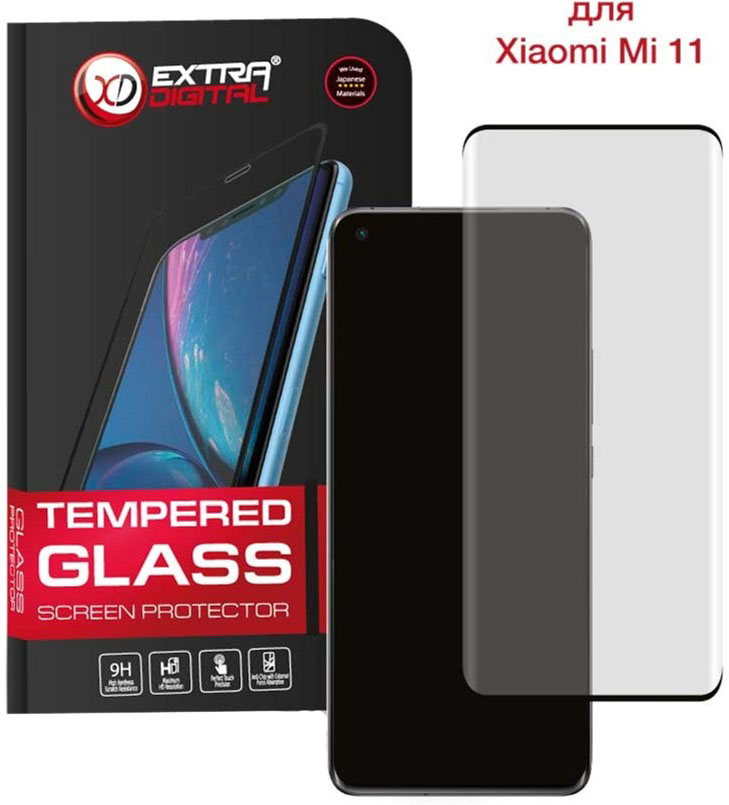 

Защитное стекло ExtraDigital для Xiaomi Mi 11 Black
