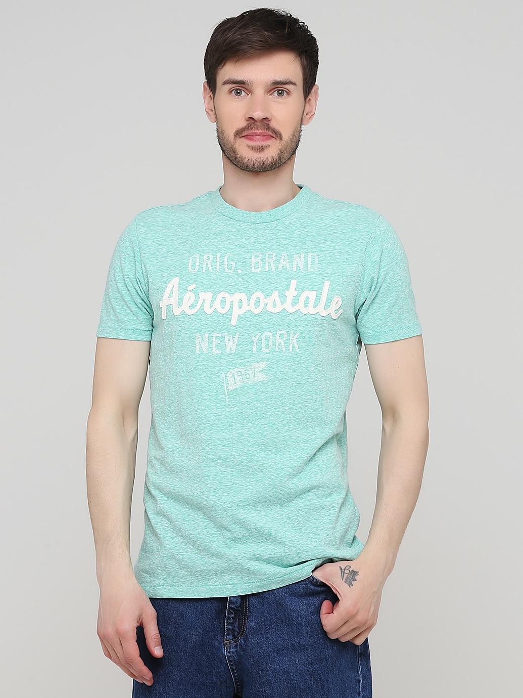 

Футболка Aeropostale 12000006  Мятная, Футболка Aeropostale 12000006 XS Мятная