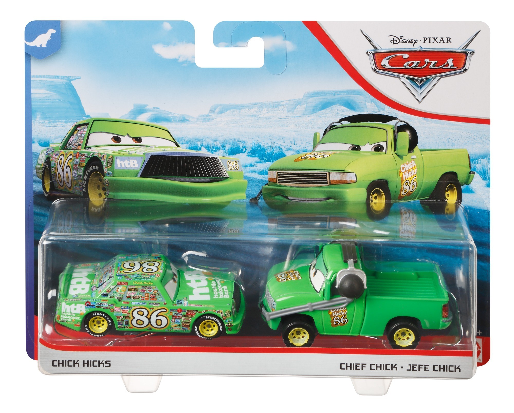 

Набор машинок Тачки 3 Mattel Disney Pixar Cars Chick Hicks & Crew Chief Chick (GKB79)