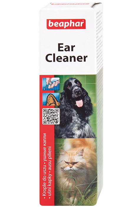 

Капли для чистки ушей собак и котов Beaphar Ear Cleaner 50 мл