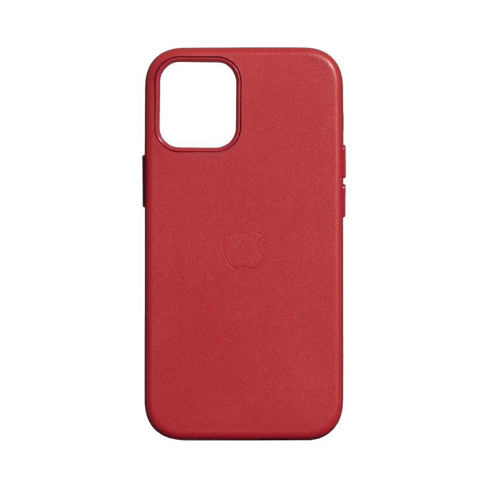 

Чехол Space MagSafe Leather Case Full Size для Apple iPhone 12 Mini Red