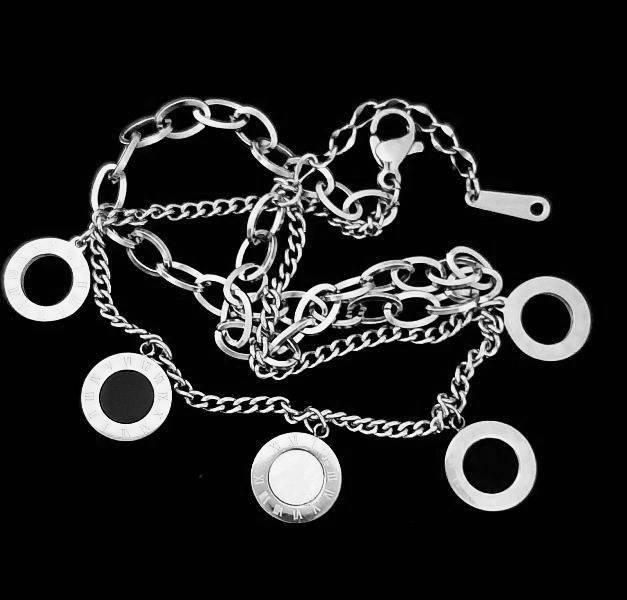 

Браслет с кулончиками 17-20 см Stainless Steel бст030