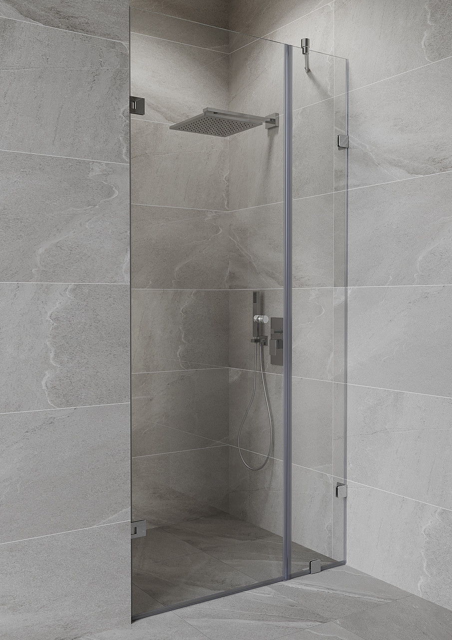 

S-Mix Душ кабина 180 градусов 2000*1500мм, с распашной дверью на стене 180-4