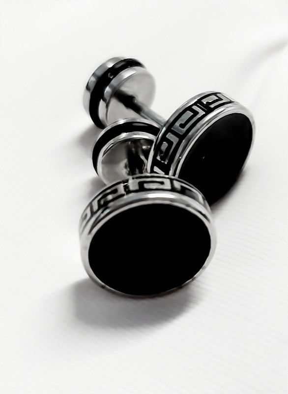 

Серьги-гвоздики серебристые круглые хст080 Stainless Steel