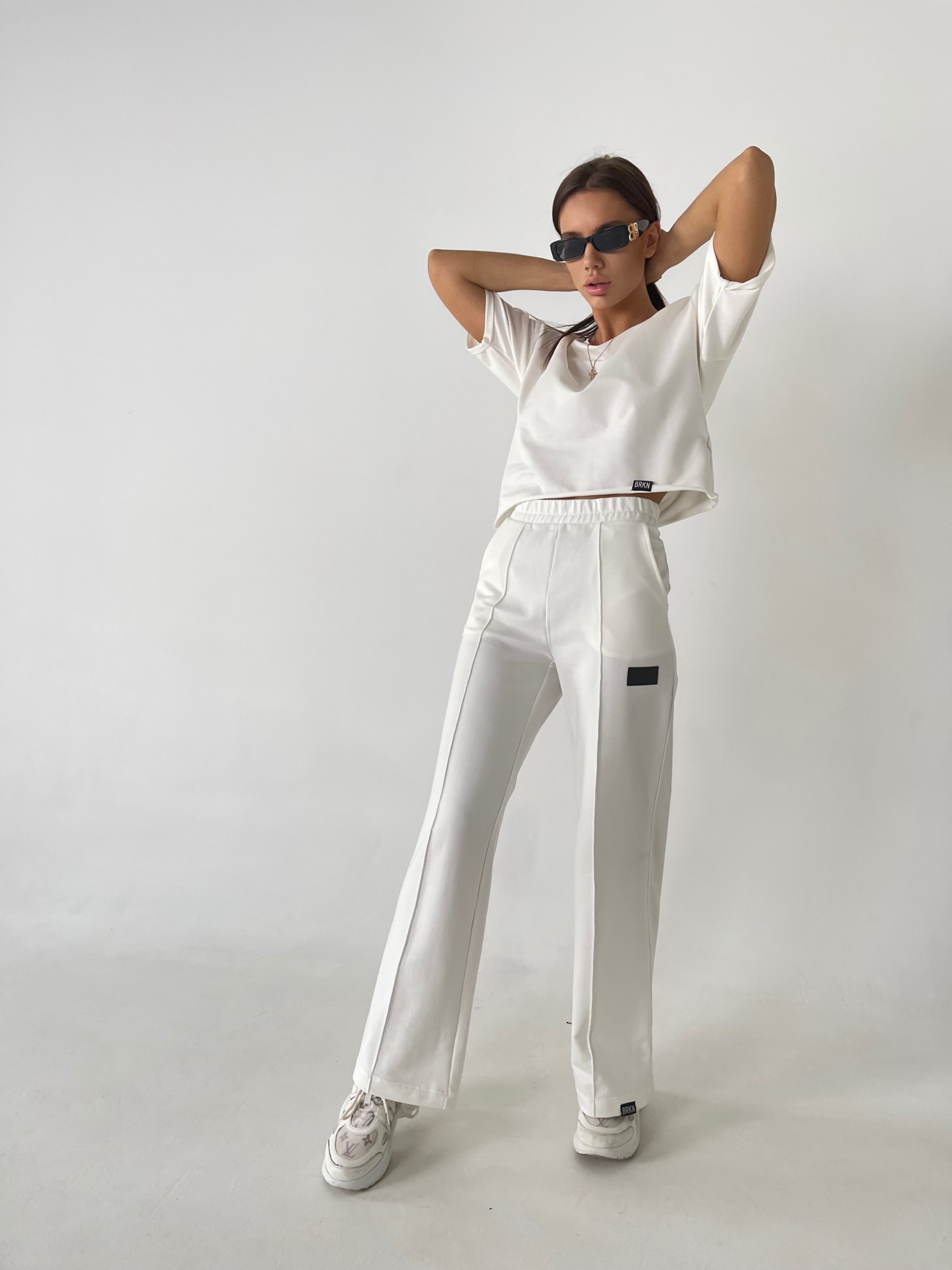 

Топ B.N.Y кор.рукав Raw S белый 30624