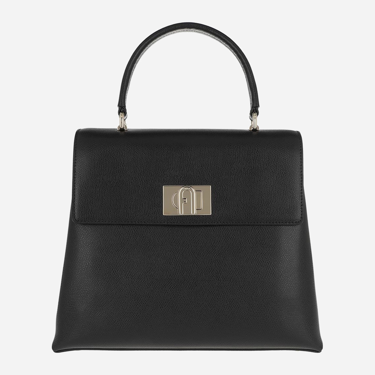 

Сумка кожаная Furla 1927 M Top Handle BARPACO Черная