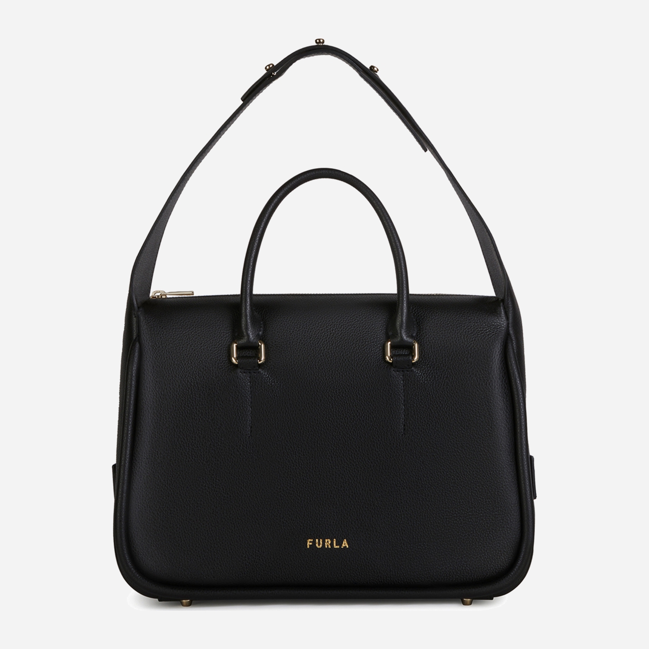 

Сумка женская кожаная Furla Ester M Boston Bag BARIFET Черная
