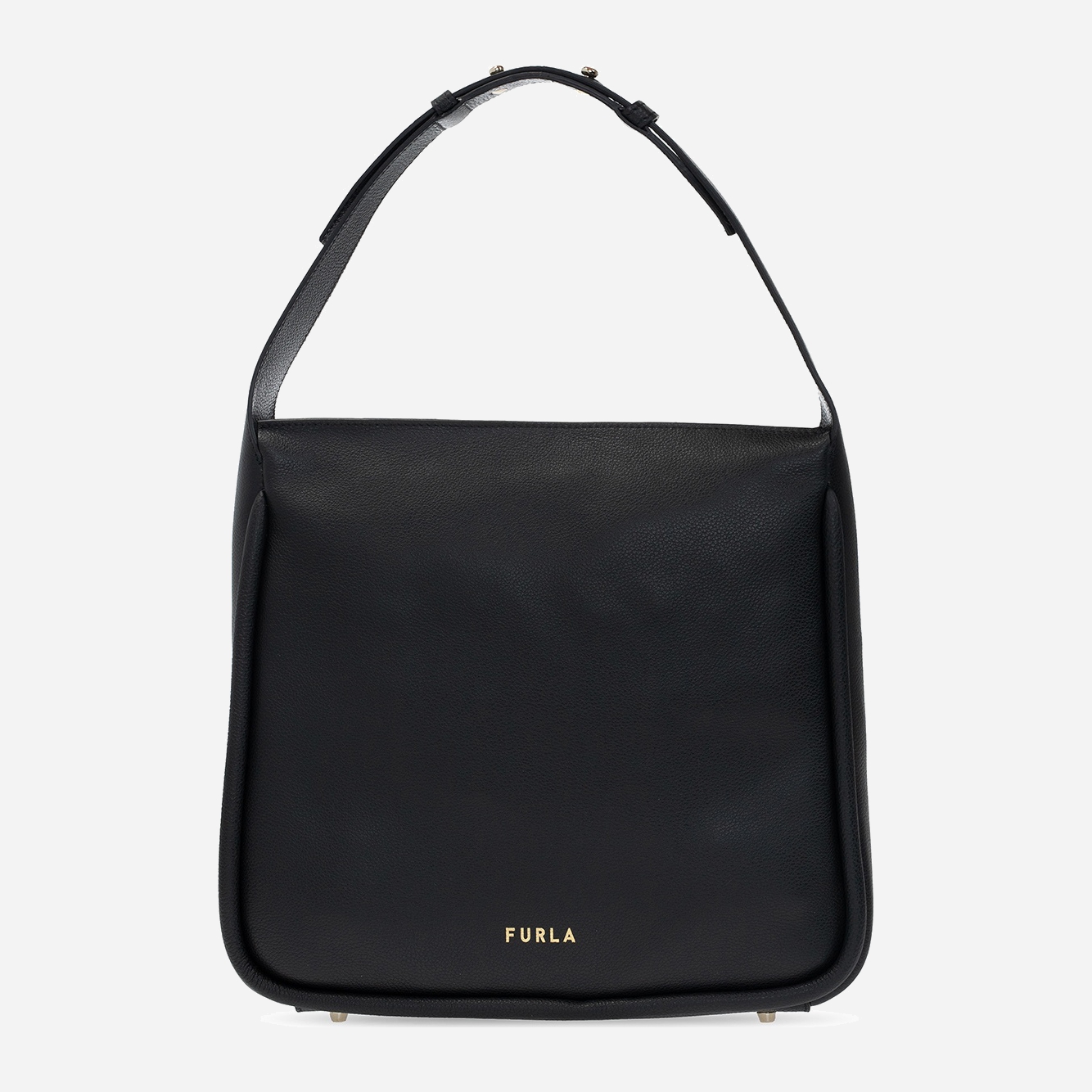 

Сумка женская кожаная Furla Ester M Hobo WB00015 Черная
