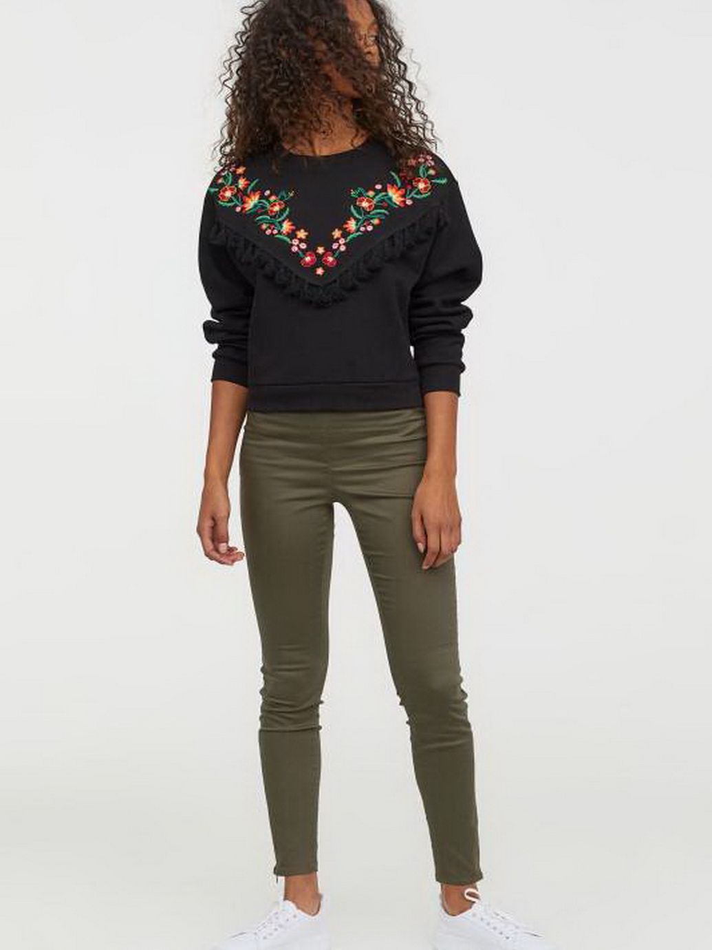 

Брюки H&M 04-0684968-8 42P Хаки (СА2000001650356)