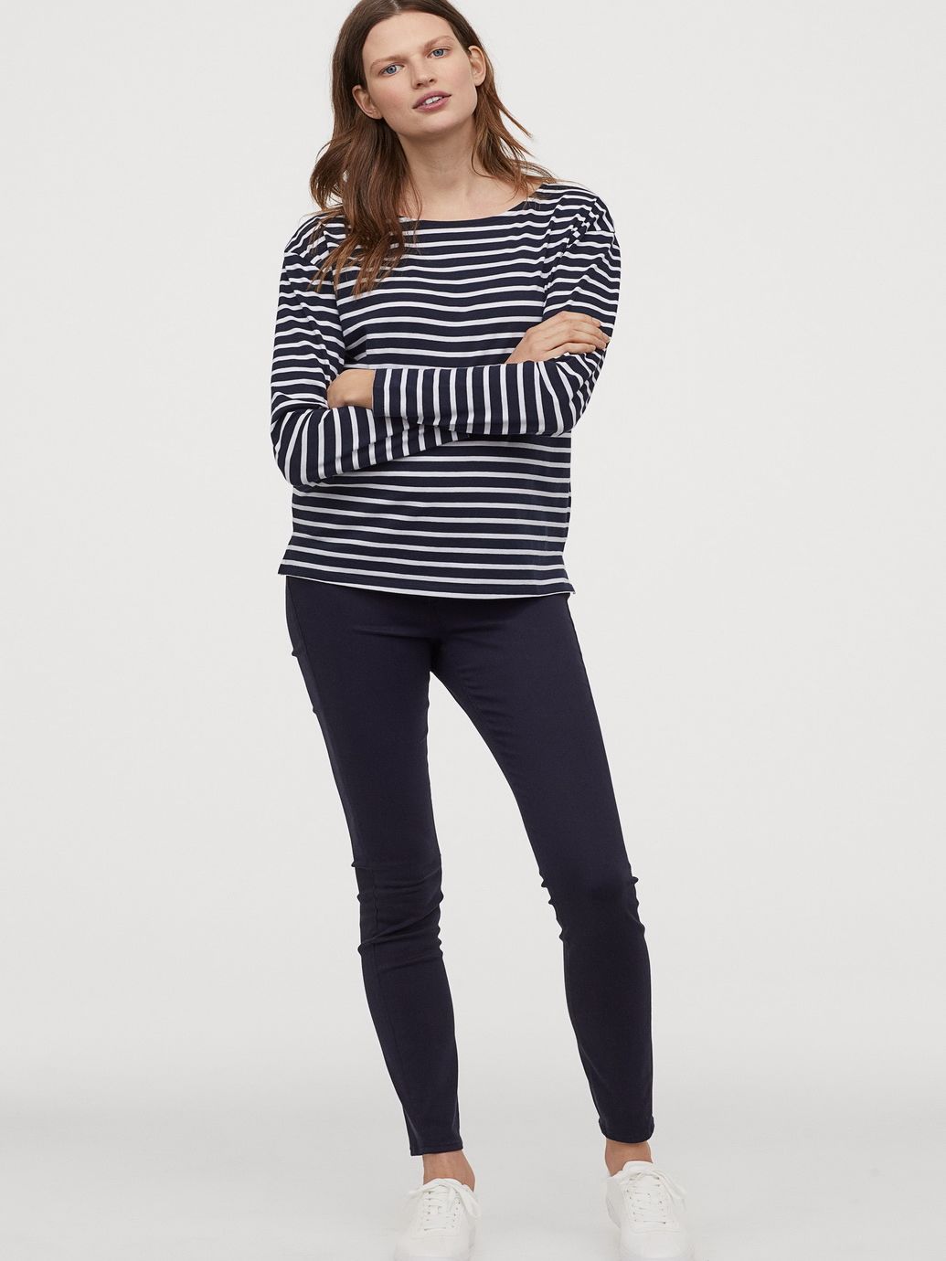 

Брюки для беременных H&M Mama 04-0810156-0 XL Синие (СА2000001732687)