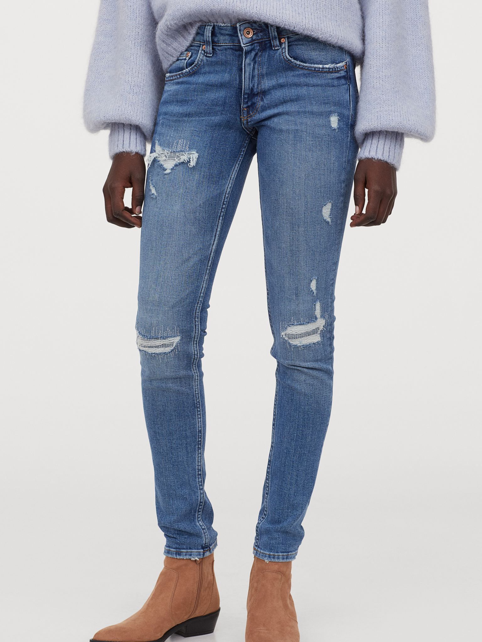 

Джинсы H&M 03-0556260-7 32/32 Синие (СА2000001713235)