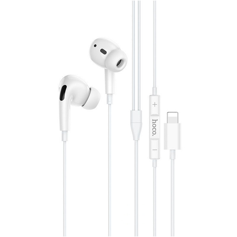 

Стерео наушники Hoco M1 Pro Lightning Белый