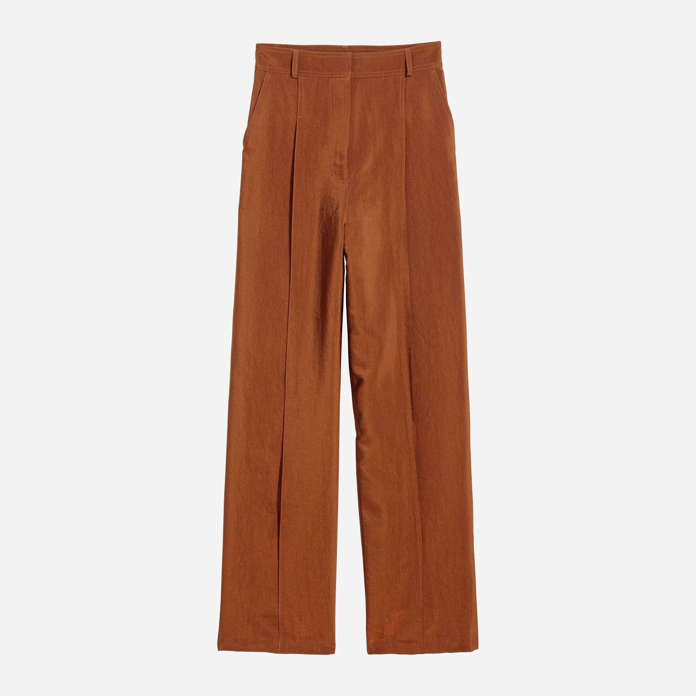 

Брюки H&M 0609983-7 38 Коричневые (СА2000001728444)