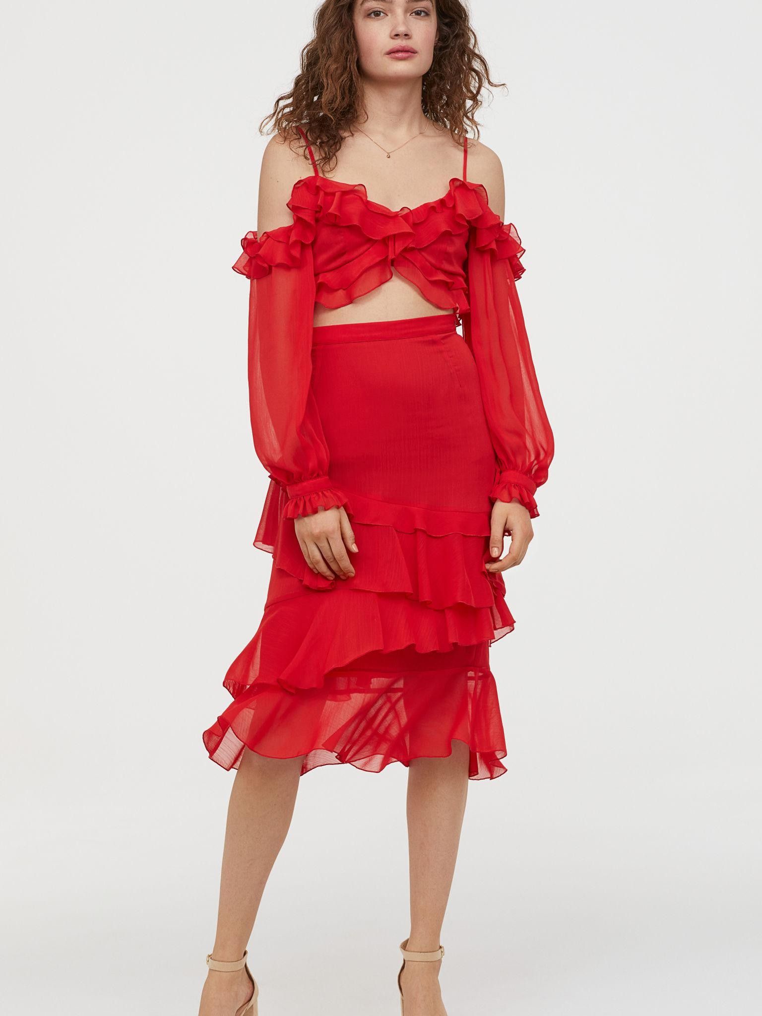 

Юбка H&M Divided 0729949-9  Красная (СА2000001546611, Юбка H&M Divided 0729949-9 40 Красная (СА2000001546611)