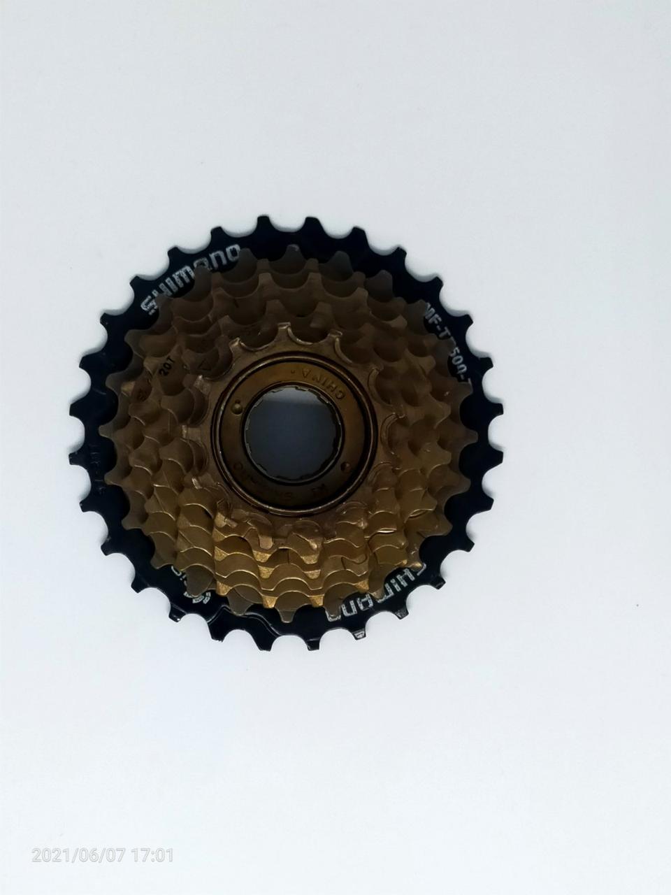 

Задняя звездочка трещотка Shimano MF-TZ500-7 8 звезд XMN-011