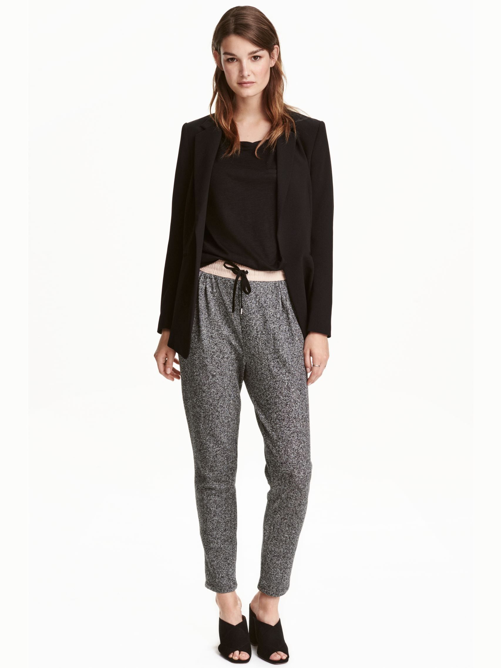 

Брюки H& 02-0395355-4  Серый меланж (СА2000001589137, Брюки H&M 02-0395355-4 M Серый меланж (СА2000001589137)