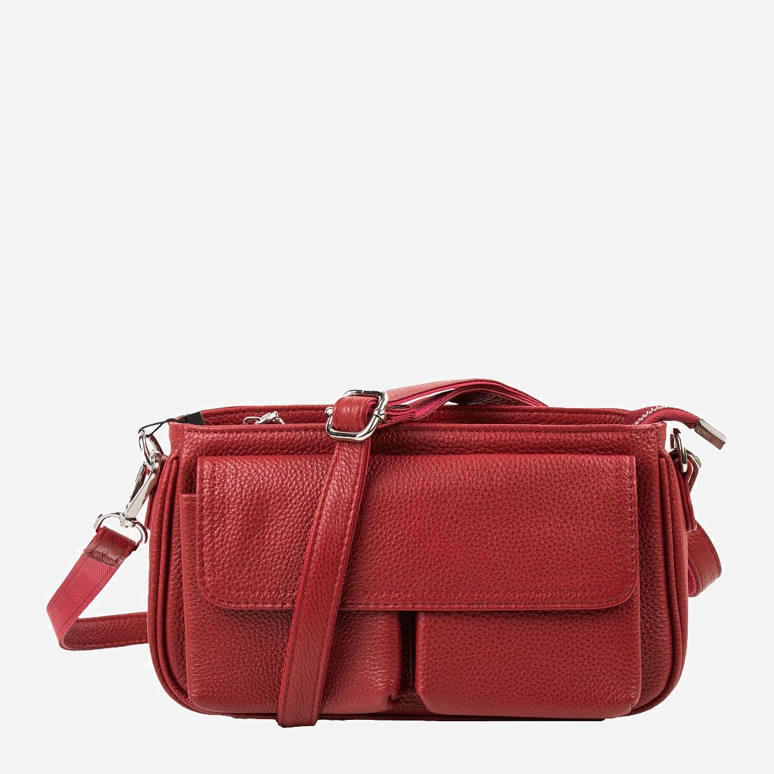 

Женская сумка кожаная Vito Torelli VT-8371-red Красная
