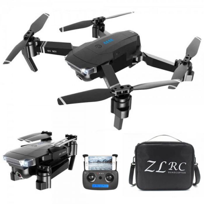 

Квадрокоптер Visuo SG901 з 4K і HD-камерами, FPV, до 18 хв + сумка
