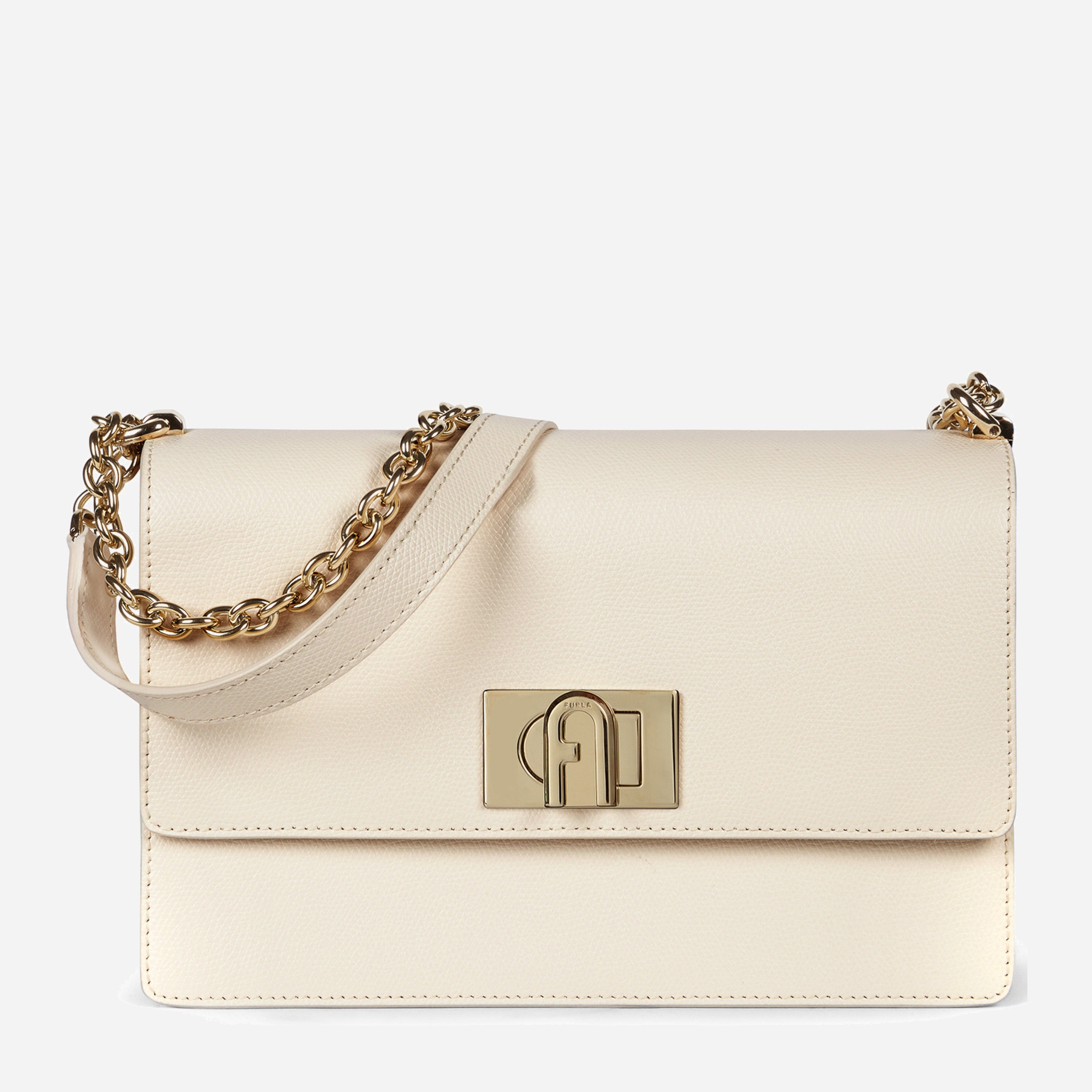 

Женская кожаная сумка Furla 1927 S Crossbody 24 BAFIACOARE000PER00 Молочно-розовая
