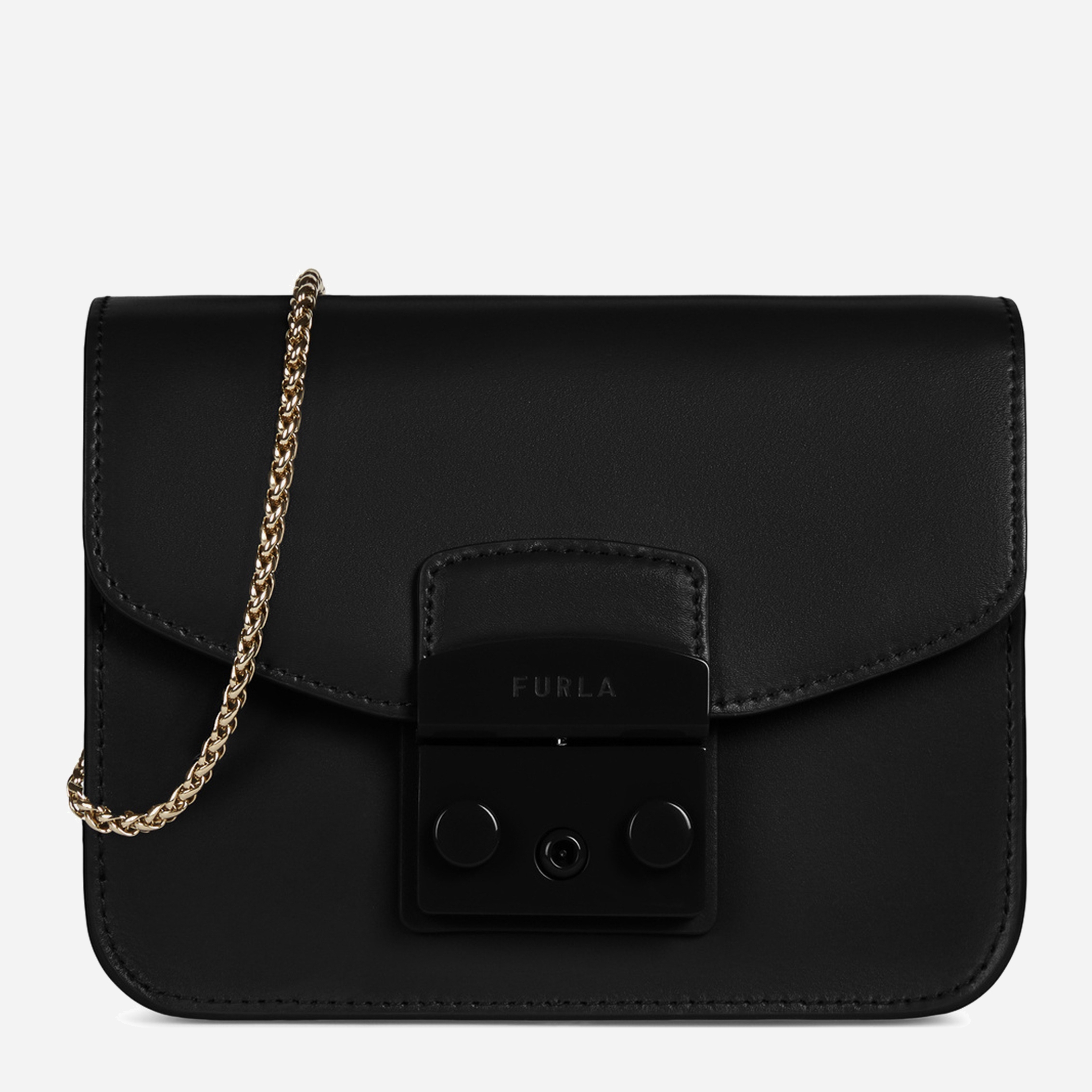 

Сумка женская кожаная Furla Metropolis Mini Crossbody BATLEP0VNC000O6000 Черная