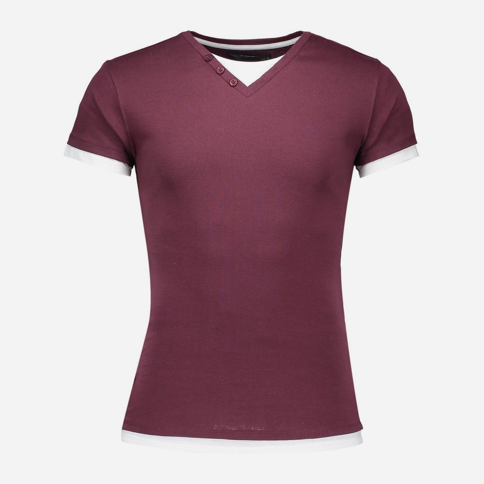 

Футболка Piazza Italia 25637-4058 XXL Bordeaux