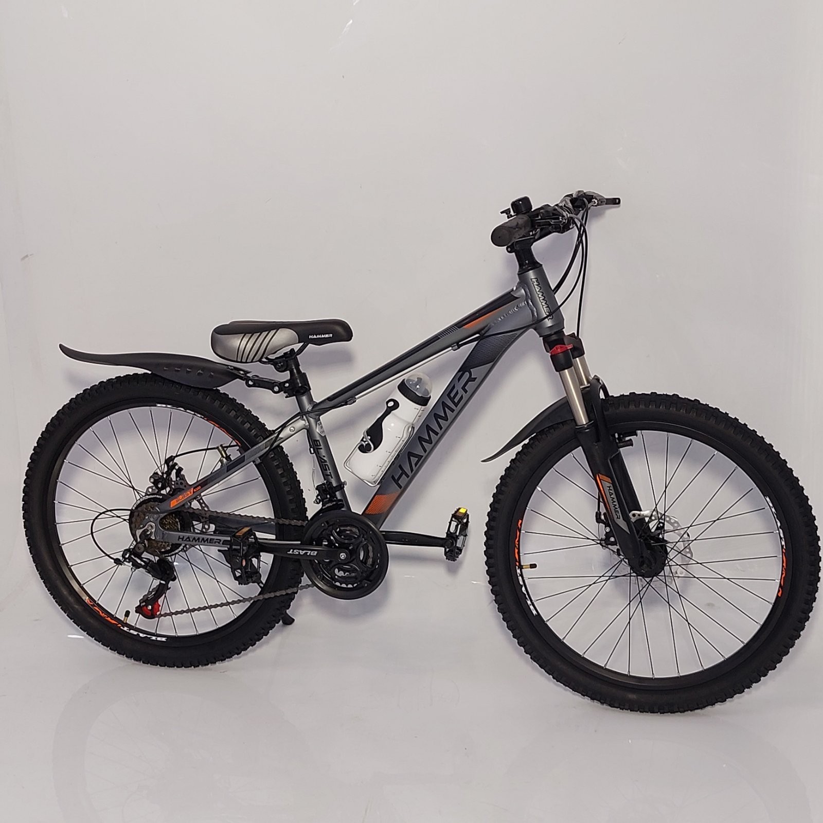 

Горный подростковый Велосипед S300 BLAST-БЛАСТ 24’’ Серый Shimano