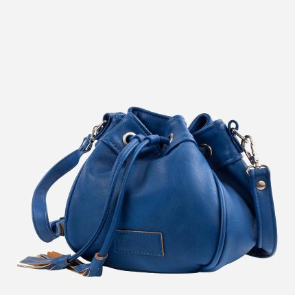 

Женская сумка Laskara LK-10048-blue Синяя
