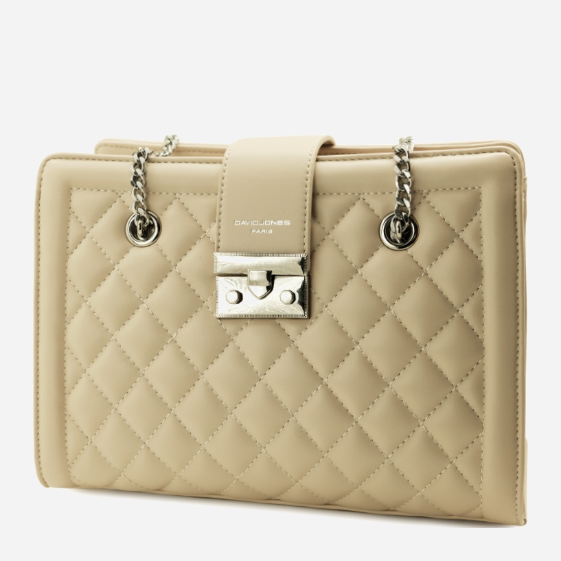 

Женская сумка David Jones 2220005 Бежевая
