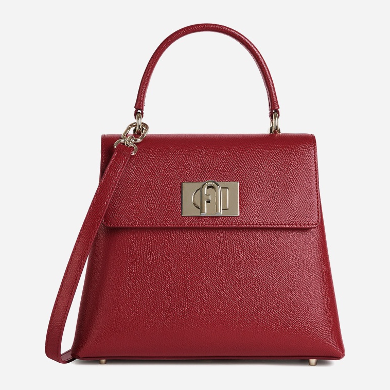 

Женская кожаная сумка Furla 1927 S Top Handle - Ares Красная