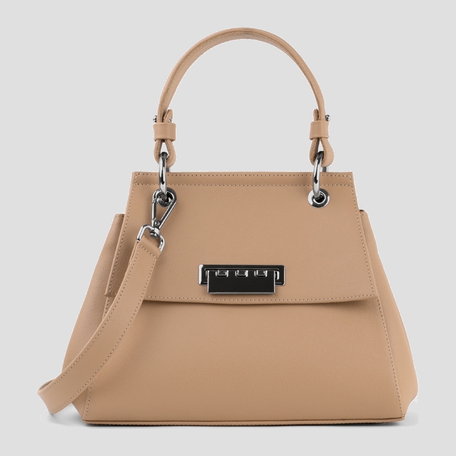 

Сумка женская кожаная Kachorovska Bag_Woman_X2_mini-L1040 Бежевая
