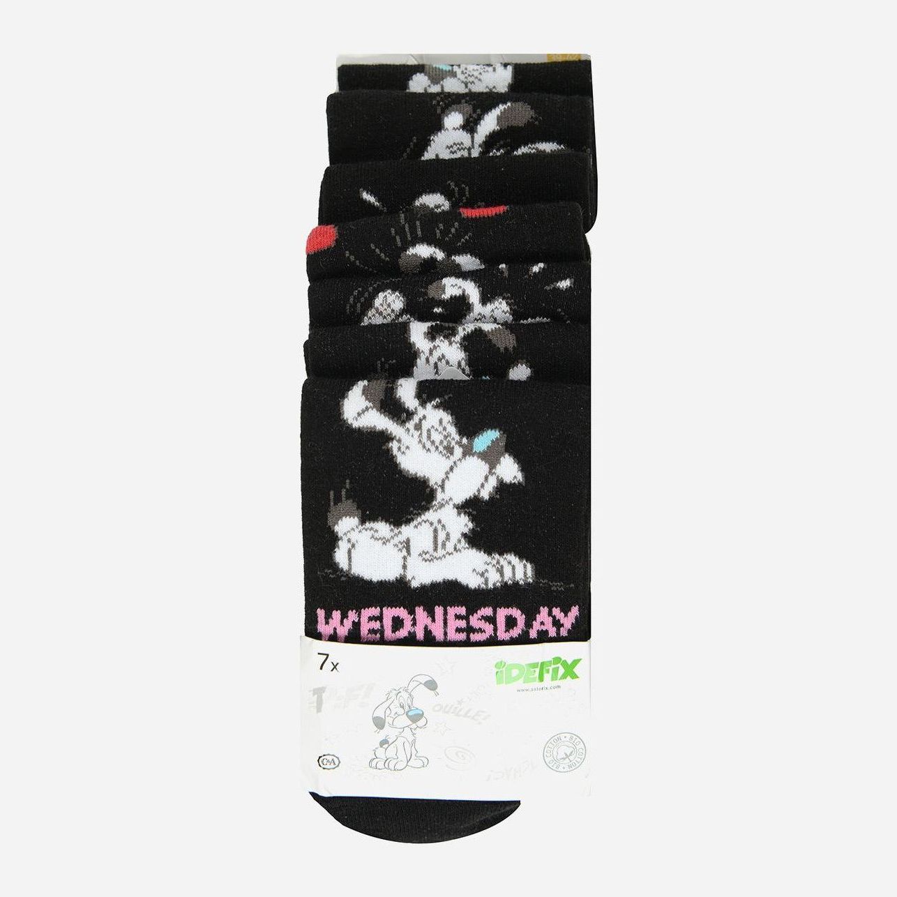 

Набор носков C&A 224-06-79840-601 - 7 шт Черный, Набор носков C&A 224-06-79840-601 39-42 7 шт Черный