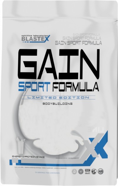 

Гейнер для набора массы Blastex Gain Sport Formula 3000 грамм white chocolate cherry