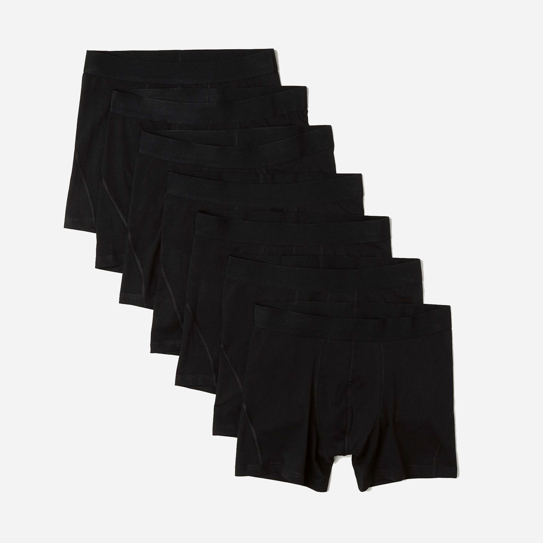 Трусы-шорты H&M 686558 XS 7 шт Черные (PS2030000032754) – в интернет ...
